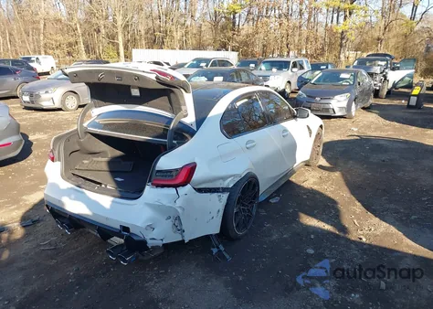 2025 BMW M3 Competition xDrive z USA, uszkodzony, nr VIN WBS33HJ03SFU65494